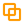 A yellow icon of two interlinked squares